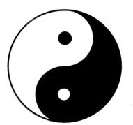 karakters Yin en Yang
